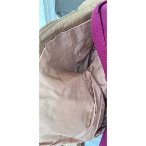 Vintage 1980s Sara International Womens Leather Tan Jacket Size 8 - Picture 5 of 16